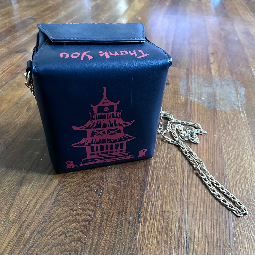 Bam Forever Chinese Take Out Thank you Purse
